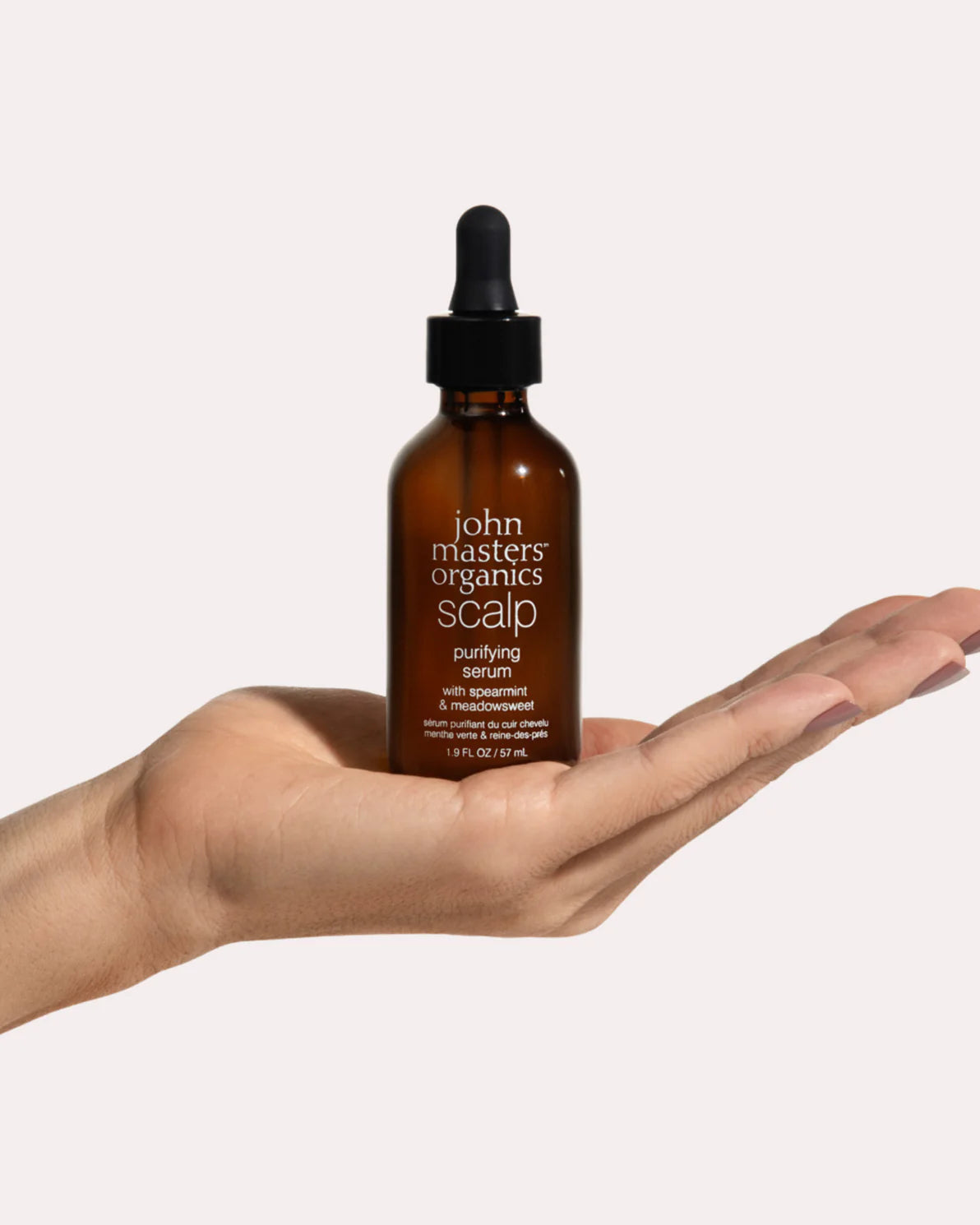 John Masters Organics Sérum purifiant pour le cuir chevelu à la menthe verte et à la reine des prés - 57ml