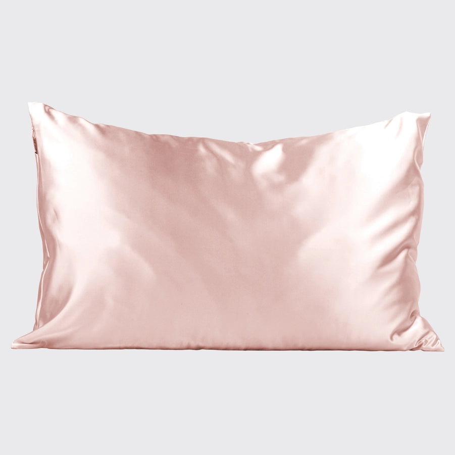 KITSCH taie d'oreiller en satin - blush