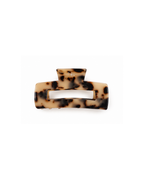 Pince rectangulaire - Écaille beige