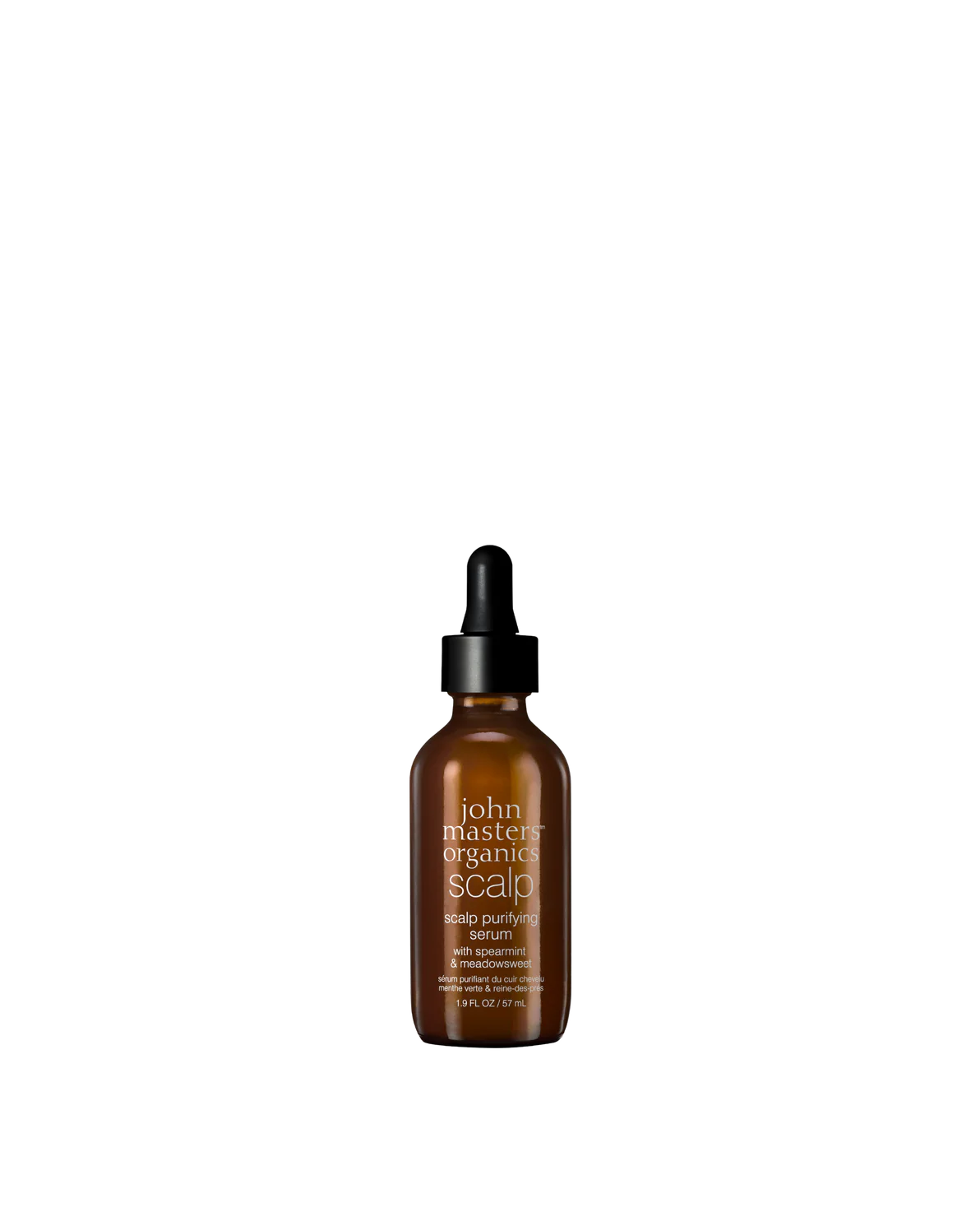 John Masters Organics Sérum purifiant pour le cuir chevelu à la menthe verte et à la reine des prés - 57ml