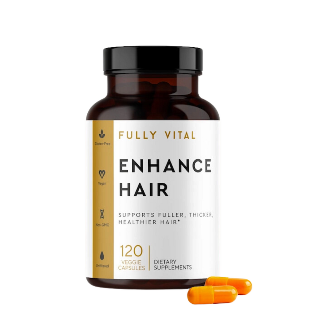 FullyVital suppléments pour la croissances et bloqueurs de DHT - 120 capsules