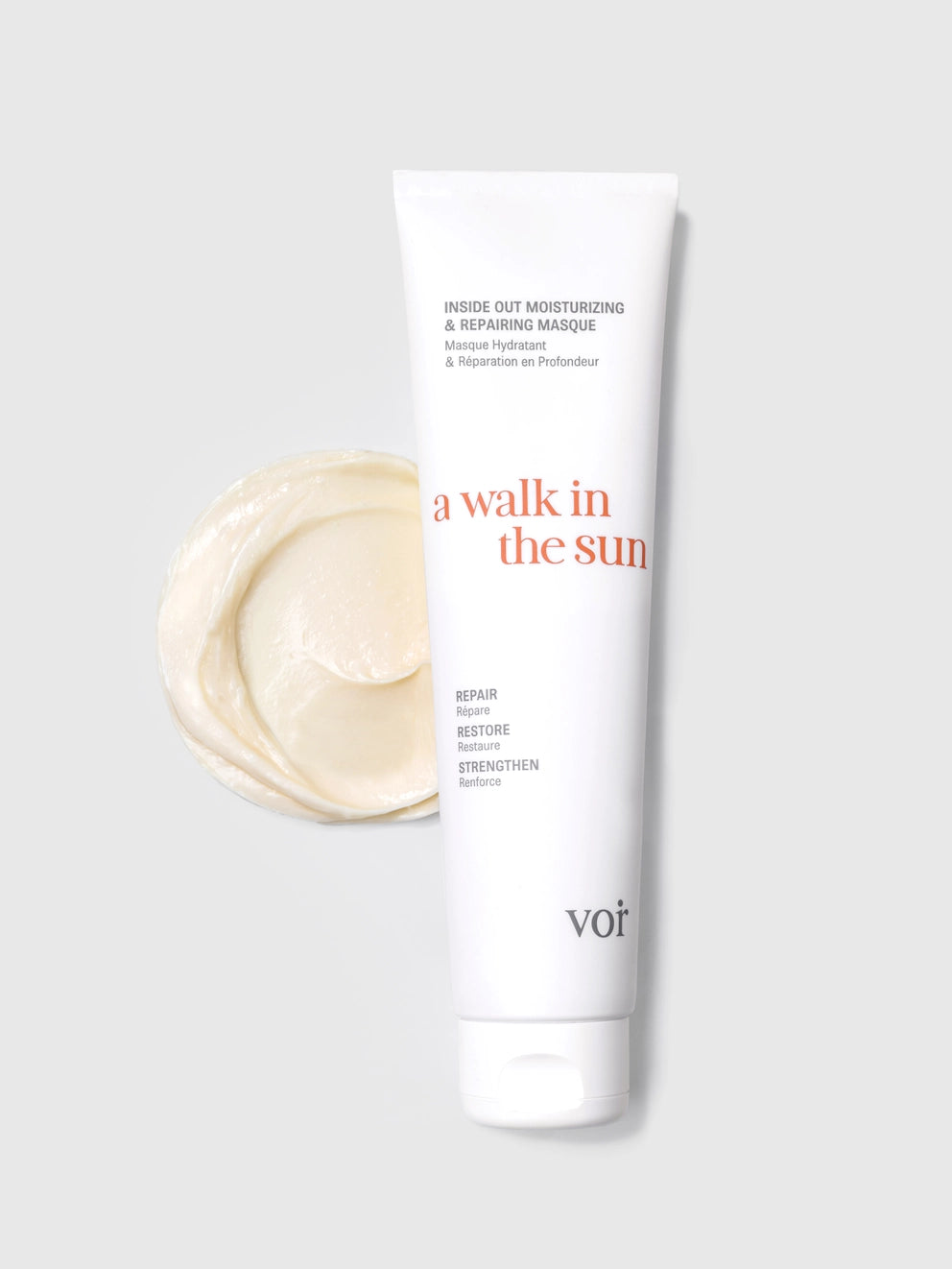 Voir haircare masque hydratant réparateur