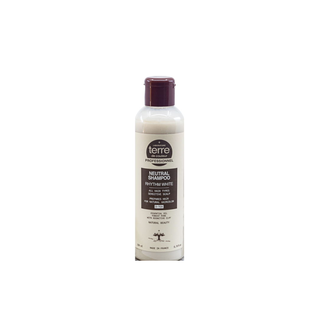 Terre de couleur shampoing neutre rythme blanc - 200ml