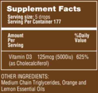 Advanced trichology Nutraceutique liquide à base de vitamine D3