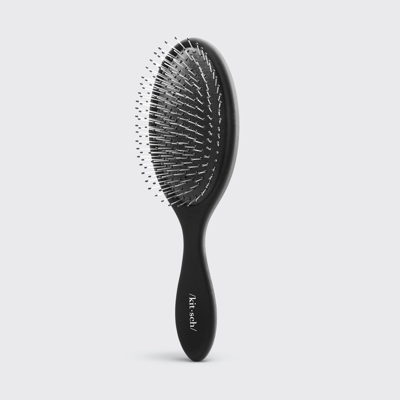 KITSCH brosse en plastique recyclé pour cheveux mouillés et secs - noire