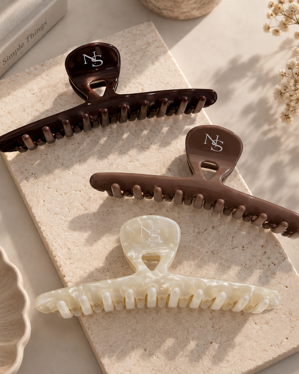 Pince compacte cheveux fins - Espresso