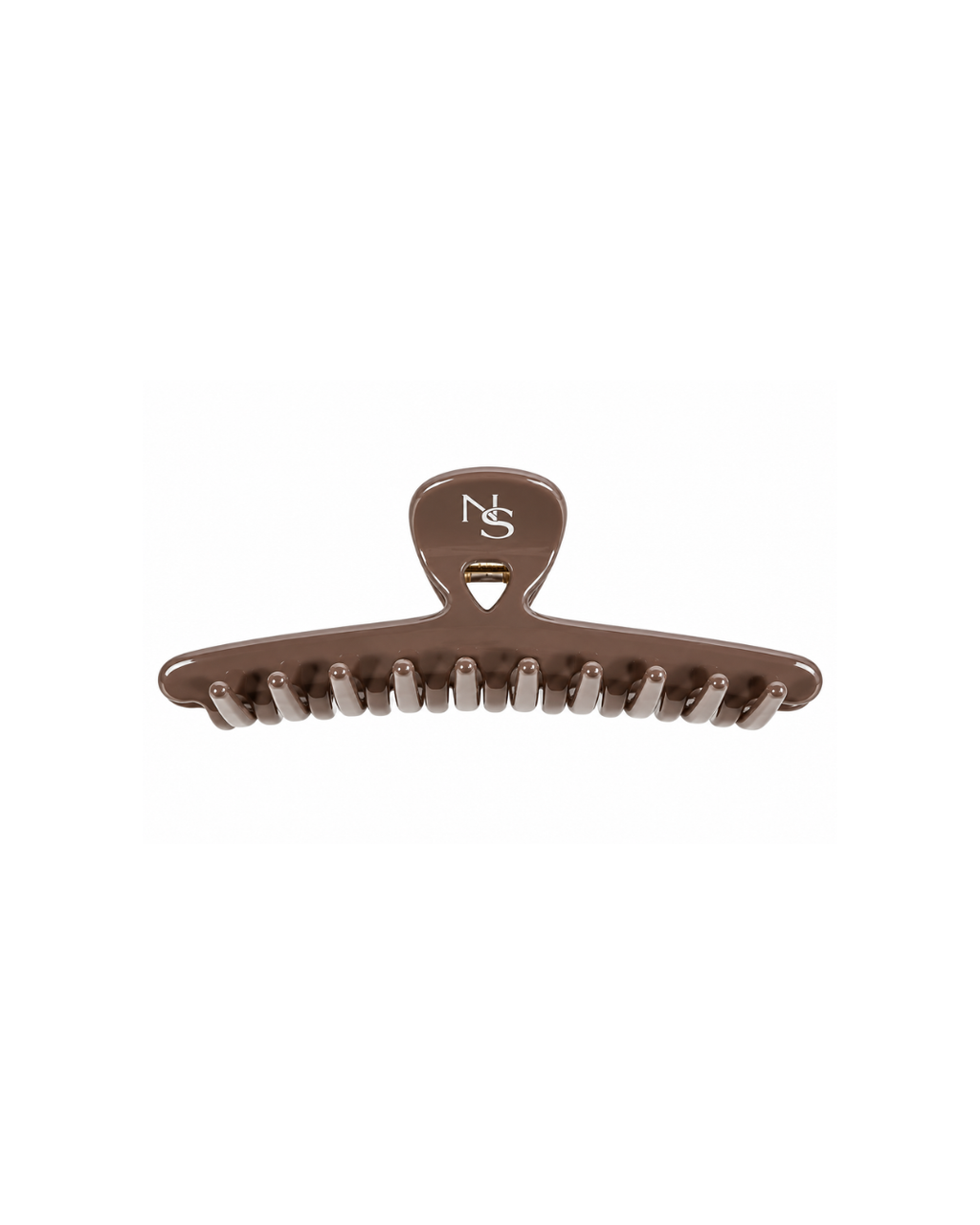 Pince compacte cheveux fins - Chocolat au lait