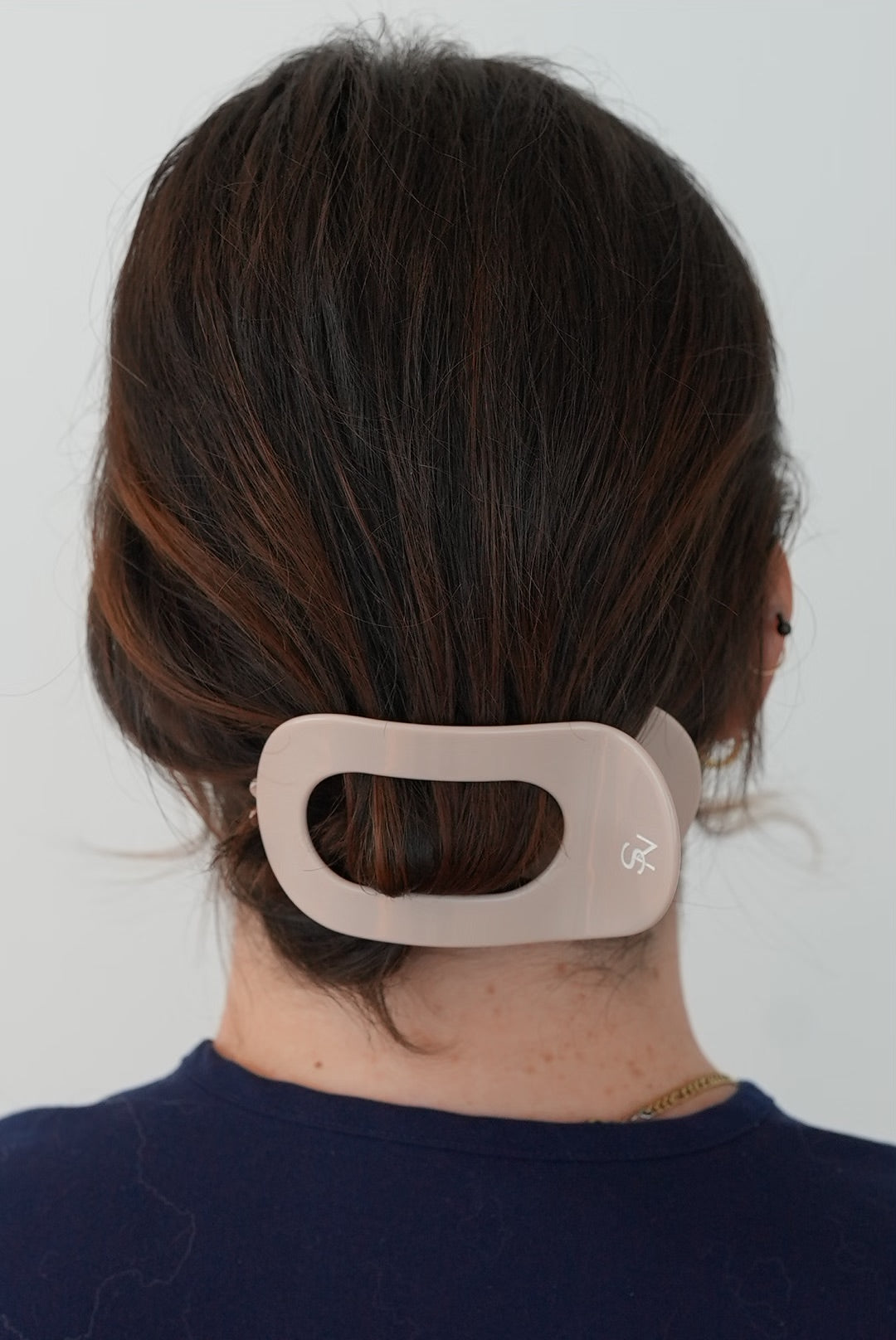 Flat Clips - Rosé poudré