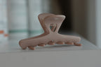 Pince compacte cheveux fins rose poudré