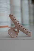 Pince compacte cheveux fins rose poudré
