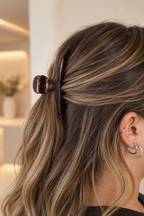 Pince compacte cheveux fins - Espresso
