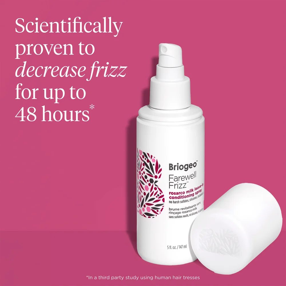 Briogeo Brume Revitalisante Sans-Rinçage Rosarco Farewell Frizz - 147 ml