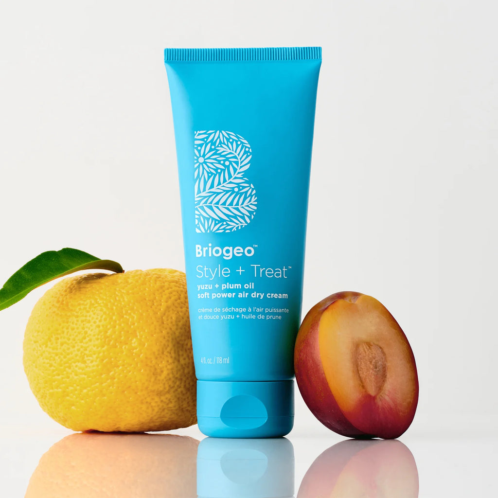 Briogeo Crème Coiffante Séchage à L'Air Yuzu et Huile de Prune Style + Treat - 118 ml