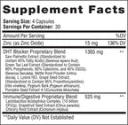 Advanced trichology Bloqueur de DHT avec soutien immunitaire Nutraceutique