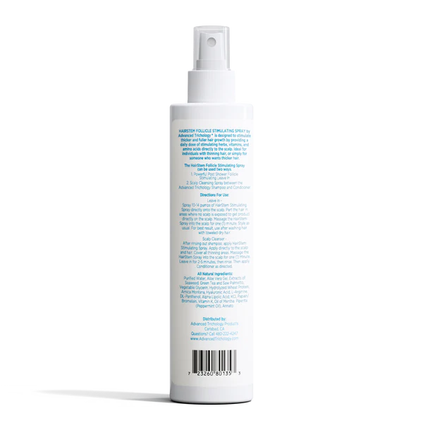 Advanced trichology Spray stimulateur de follicules pour la croissance des cheveux - 236ml